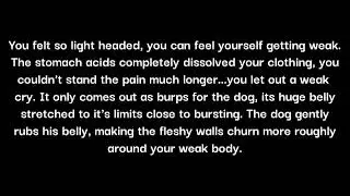 (Requested Audio) Feral Canine Fatal Vore POV