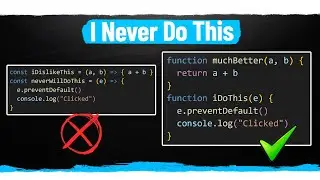 Why I Don’t Use Arrow Functions With const/let