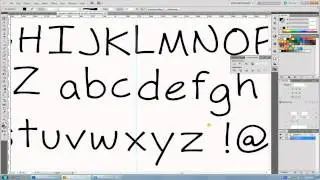 Illustrator / FontLab Tutorial, Setting Up Illustrator To Work With FontLab (Em Square)