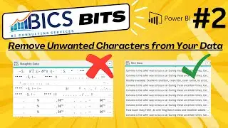 BICS BITS #2: Remove Unwanted Characters from Your Data in Power BI Query Editor