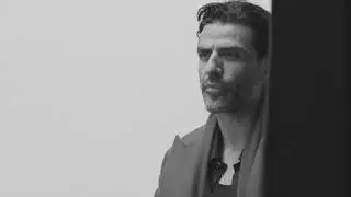 Brioni Fall/Winter 2024 Campaign behind-the-scenes featuring Oscar Isaac