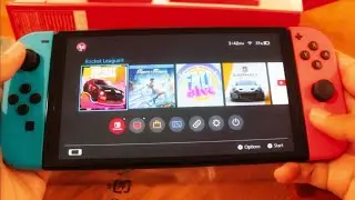 Unboxing the Nintendo Switch OLED with Neon Joy-Cons