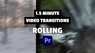 How to Create a ROLLING Transition in Adobe Premiere Pro