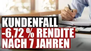 Postbank PB Private Rente Zukunft: -1.951€ nach 7 Jahres Laufzeit! (KUNDENFALL)