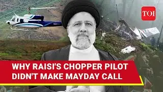 Final Moments Before Raisis Chopper Split Into Two; No Mayday Call By Pilot Indicates...