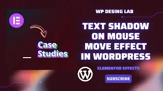 How to Create a Text Shadow on Mouse Move Effect in WordPress