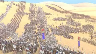 RAMESSES vs SETI (15K Men Battle) - Total War PHARAOH