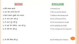 9 - Daily use English Sentences
