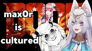 Reaction to DOOM Eternal Review | Alpha Male Gaming | Amogus Edition by Max0r