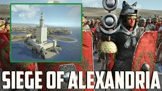 The Beautiful City Of ALEXANDRIA Is Under SIEGE! - 3v3 Siege Battle - Rome 2