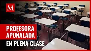 Profesora en Francia es asesinada por su alumno en plena clase