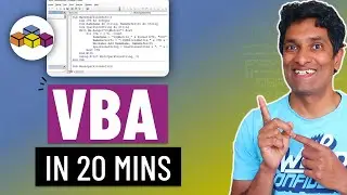 Learn VBA & Excel Macros in 20 minutes - with code samples 👨‍💻