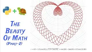 The Beauty Of Math Part-2 #maths #python #pythontutorial #mathtutorial #beatyofmath #coding