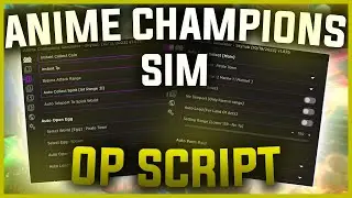 [MOBILE] ANIME CHAMPIONS SIMULATOR SCRIPT | AUTOFARM, AUTOCLICK, AUTORAID, AUTOTOWER | PASTEBIN 2024