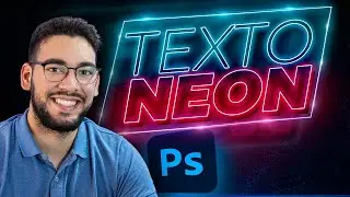 Como hacer Textos de Neón en Photoshop + Editable gratis!