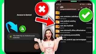 Ограничение доступа к папке Obb/data - эта папка имеет ограничение доступа Android Zarchiver (2024)