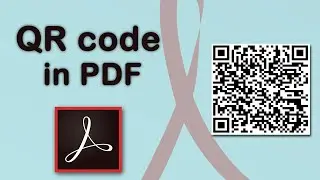 How to insert a QR code in PDF Form using Adobe Acrobat Pro 2022