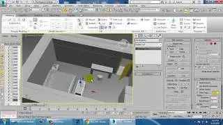 Tutorial on Modeling a Bedroom using Autocad Plan in 3dsmax ( Part 3)