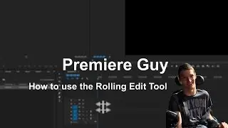 Premiere Pro CC - How to use the Rolling Edit Tool