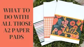 Easy Idea for A2 Paper Pads | A2 Paper Busting Template