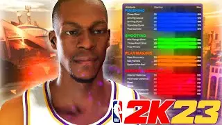 NBA 2K23 *PRIME* RAJON RONDO BUILD | DOMINANT 2-WAY SLASHING PLAYMAKER PG BUILD W/ OP PLAYMAKING