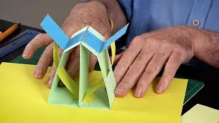 Pop-Up Tutorial 87 - Struts - Type 4 - Lifting Wing