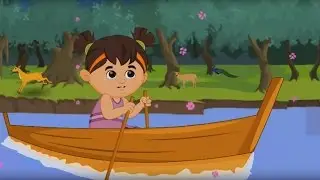 Row Row Row Your Boat | Nursery Rhyme for Children | Song with Lyrics