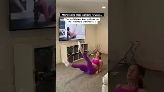 I avoided these workouts for SO LONG #shorts #pilates #workoutmotivation