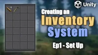 How to Create an INVENTORY SYSTEM in Unity - Ep1