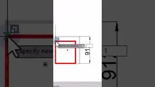 Re-scale Objects To Reference Lengths In AutoCAD #shorts #autocadtutorial #scale #autocad2023