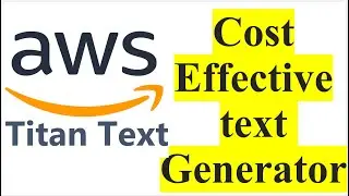 Amazon Titan Text G1 Lite | Amazon Bedrock | Generative AI | Using Amazon Titan APIs with Python