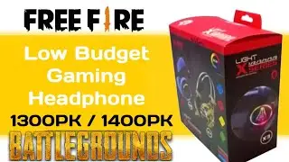 Best Low Budget Gaming Headset | Unbox gaming headset 2022 Pakistan | Educational Word