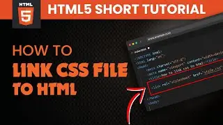 How to link css to html 2024 | Skill Wave