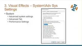 Achieving Extreme SOLIDWORKS Performance   Windows Tweaks