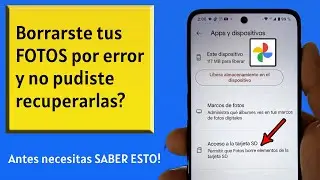borraste tus fotos por error y no pudiste recuperarlas HAZ ESTO para no perderlas de nuevo
