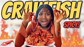 EATING CRAWFISH FOR THE FIRST TIME