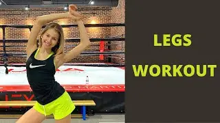 Legs workout in a gym / Mari Kruchkova