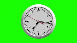 Green Screen Clock || Clock Time Lapse Animation || VFX Effects