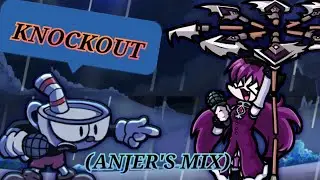 Knockout(Anjer's Mix)(But Cuphead and Kyoko sing it!). - Friday night funkin'.