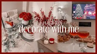 CHRISTMAS DECORATE WITH ME 2022 🎄 modern & cosy | decorate & clean with me | christmas decor ideas