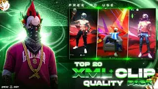 🔺Free Fire Top 20 Xml + Clips 🔸ff Clips For Editing🔸ff Emote Clips 🔸ff clip🔻