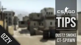 CS:GO Tips: CT-Spawn smoke on Dust 2