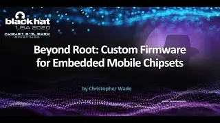 Beyond Root: Custom Firmware for Embedded Mobile Chipsets