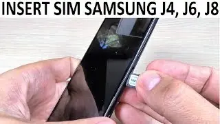 INSERT SIM Samsung Galaxy J4, J6, J8 (2018)