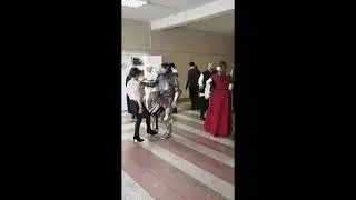 Поздравление женского коллектива с Международным женским днем.