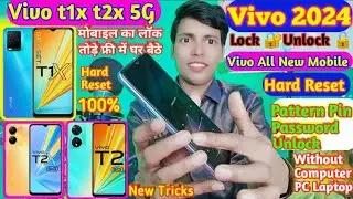 Vivo t1x Mobile Ka Lock Kaise Tode 🫣 DCTI❤️ How to Unlock Vivo t1x t2x Hard Reset Pattern Pin Unlock