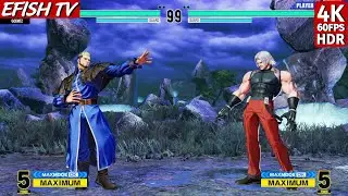 Father is back! Goenitz vs Omega Rugal (Hardest AI) - KOF XV | PS5 4K 60FPS