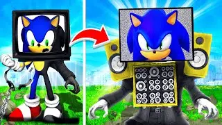 Upgrading Sonic To TV SONIC In GTA 5!