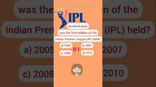 "IPL Shorts Quiz Challenge"