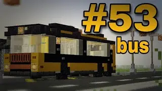 Minecraft Tutorial Как построить АВТОБУС Bonus #53 Новый Хордор сок ??